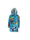 Toei Animation Κουβέρτα Fleece Γαλάζιο 75x60εκ.