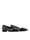 Leder Pumps Schwarz