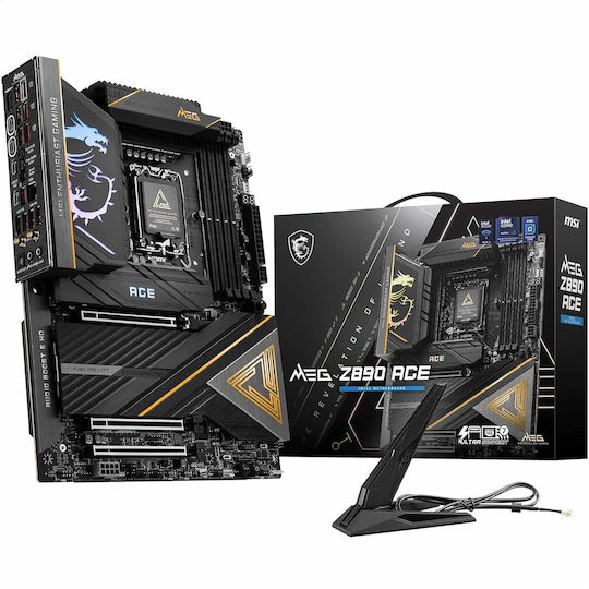 MSI MEG Z890 Ace Wi-Fi Motherboard ATX with Intel 1851 Socket