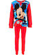 Superheroes Pijama pentru copii De iarnă red Mickey Mouse