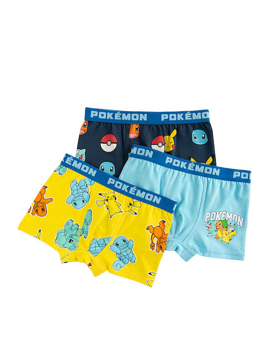 Cool Club Pokemon Kinder-Set mit Boxershorts Bunte 3Stück