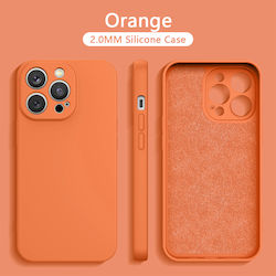 Leewello Back Cover Σιλικόνης 2mm Πορτοκαλί (Ga...