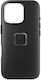 Peak Design Everyday Back Cover Σιλικόνης Μαύρο (iPhone 16 Pro)
