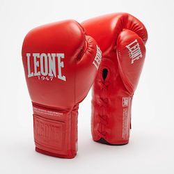 Leone 1947 Boxing Gloves for Match Red