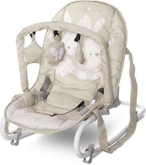 Lorelli Eliza Bunnies Manual Relax pentru Bebeluși Bej
