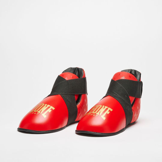 Leone 1947 Adults Red Instep Guards