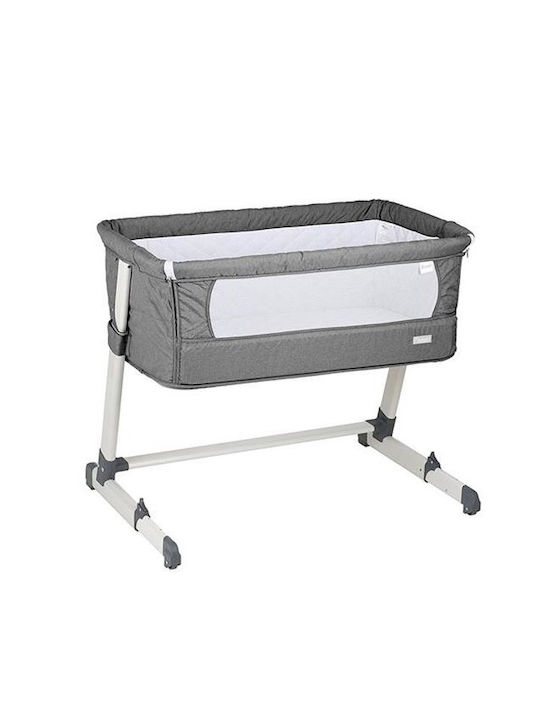 Babygo – 2 In 1 Co-sleeper Cradle Together Gray