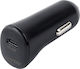 Essentials Φορτιστής Αυτοκινήτου 20W με μία Θύρα: 1xType-C Μαύρο Χρώμα
