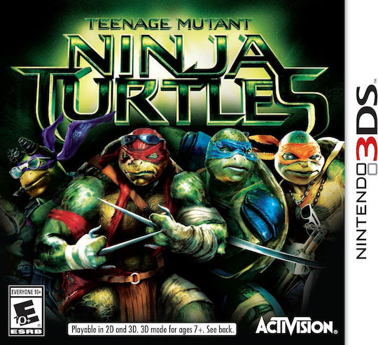 Teenage Mutant Ninja Turtles 3DS Game (Used)