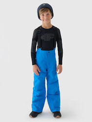 4F 4FJWAW24TFTRM654-33S Kids Dungarees for Ski & Snowboard Blue 4F 4FJWAW24TFTRM654-33S Kids Dungarees for Ski & Snowboard Blue