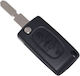 Dga Replacement Key Citroen Cover 3 Buttons Dga 1 Piece Dg-ct07/dga