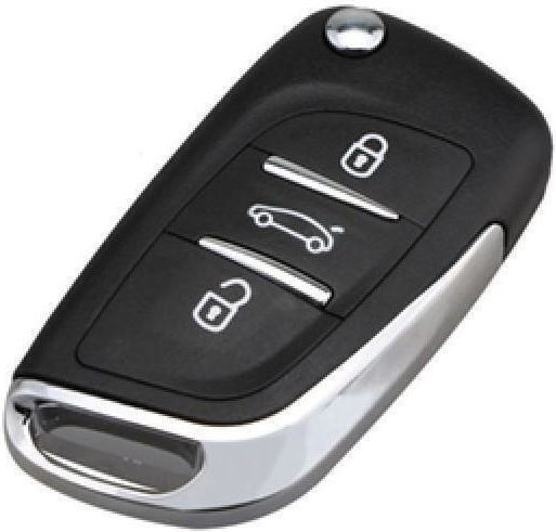 Калъф за ключ с 3 бутона за Peugeot 307 Dga 1 бр. Dg-pg17/dga