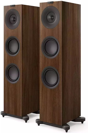 Kef Q7 Meta Ζεύγος Ηχείων Hi-Fi Δαπέδου 3 Δρόμων Π21xΒ31