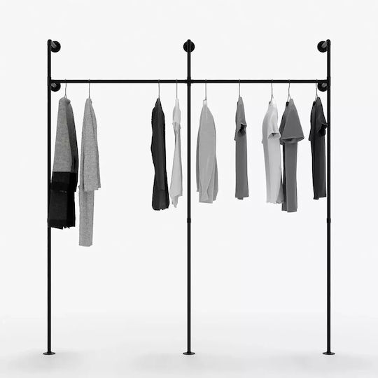 Industriell Metall Wandhalterung 105x220cm