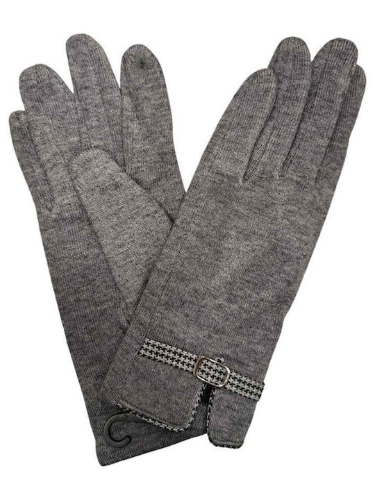 Remix Women's Knitted Gloves Gray