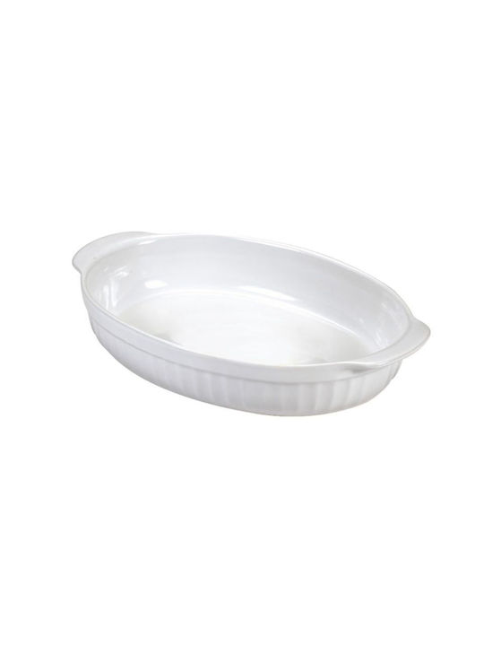 Vas de cuptor oval ceramic 22 X 14 X 5 cm