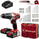 Einhell Te-cd 18/2 Δραπανοκατσάβιδο Μπαταρίας Brushless 18V 2x2Ah
