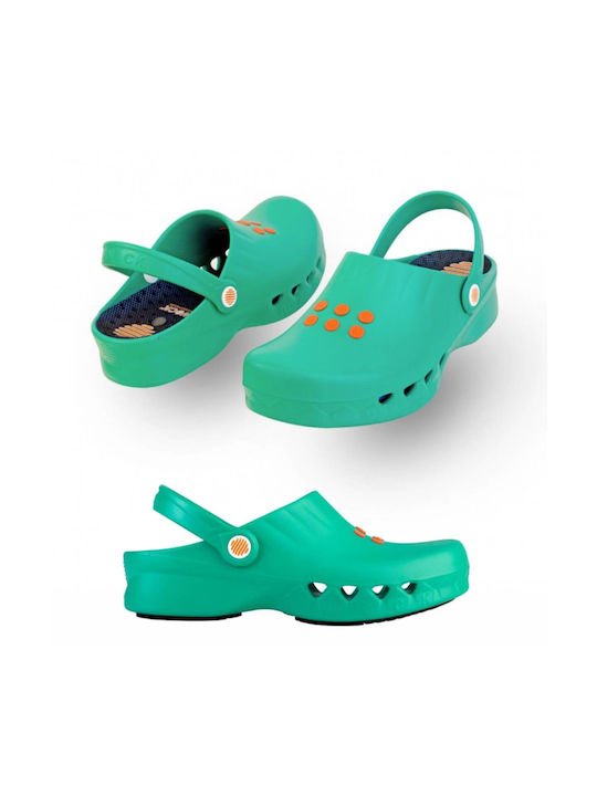 Wock Nube Clogs Green