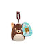 Jazwares Keychain Fabric Brown