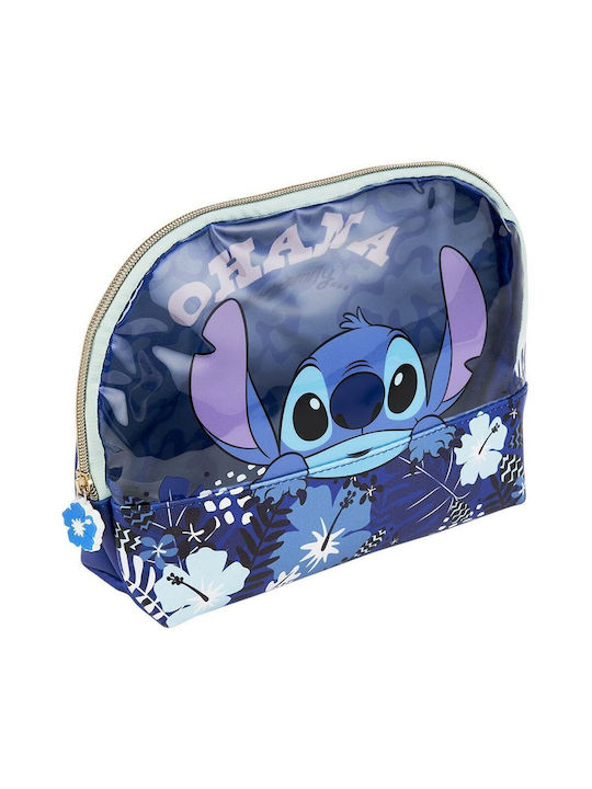 Toiletry Bag Stitch in Blue color