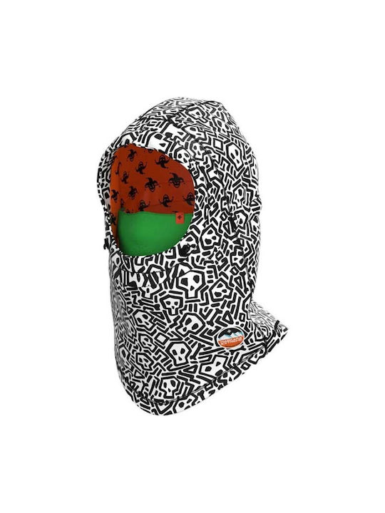 Ski Snowboard Balaclava Extreme Arctic Maskara Print Doodle Unisex