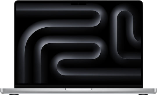Apple MacBook Pro 2024 14,2 Zoll Retina Display 120Hz M4 Pro 12-Kern 24GB 512GB SSD 16-Kern GPU mit Ladegerät 70W Silber GR Tastatur