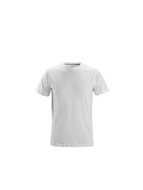 Snickers Workwear T-Shirt Εργασίας Λευκό
