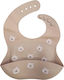 Beboulino Waterproof Bib Silicone with Pocket Brown