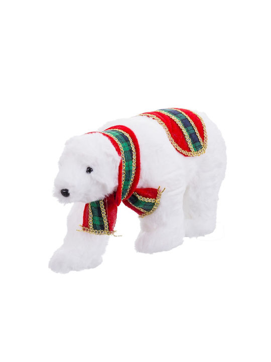 Polar Bear Hanging Ornament Multicolour 21x28cm