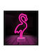 Neon Led On Stand Flamingo Pink Usb-c Fsc-11 Forever Light