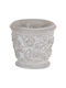 BigBuy Flower Pot 13x12cm Grey