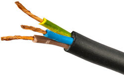 Elmark Netzkabel mit Kabeleigenschaften 3x1.5mm² Kupfer 1m 814008