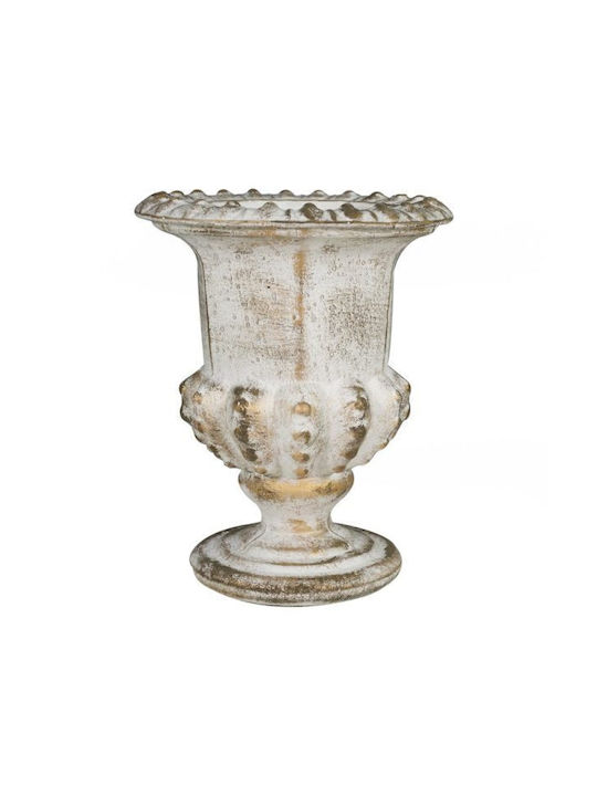 Fankon Flowers Διακοσμητικό Βάζο Τσιμεντένιο Orpheus 20xΥ25cm