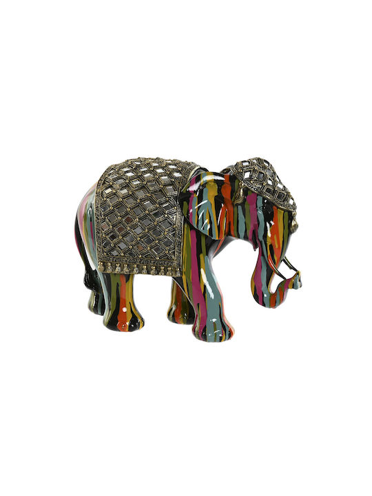 Home Esprit Decorative Elephant Polyresin 31x14x22cm 1pcs