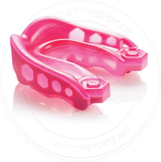 Shock Doctor Gel Max Προστατευτική Μασέλα Senior Μαύρη για Σιδεράκια με Θήκη
