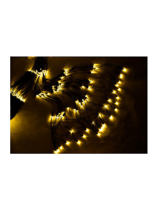 Λαμπάκια LED 2.5μ. x 200εκ. Θερμό Λευκό τύπου Δίχτυ