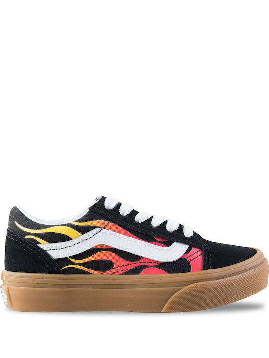 Vans Old Skool Παιδικά Sneakers Μαύρα