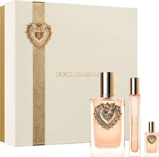 Dolce & Gabbana Devotion Γυναικείο Σετ με Eau de Parfum και Mini Άρωμα 3τμχ
