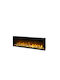 Dimplex Ignite Wall Mounted Electric Fireplace 1800W 130x42cm Black
