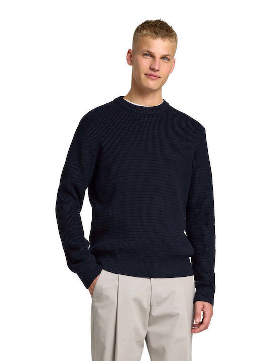 Selected Long Sleeve Sweater Sky Captain