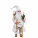 BigBuy Santa Claus White 87x32x25cm