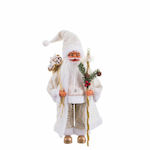 BigBuy Santa Claus White 60x25x17cm