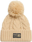 Superdry Chunky Cable Pom Pom Beanie Beanie Kni...