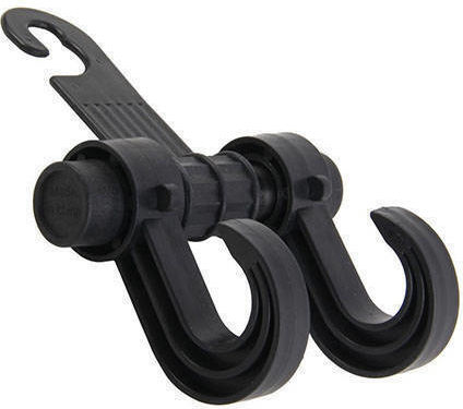 Hook Hook Headrest Attachment Zola Universal Car Organizer Foldable Black