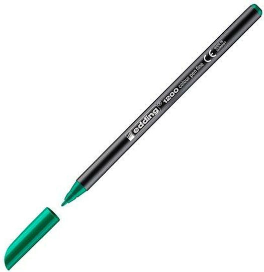 Edding 1200 Markers Green 10pcs