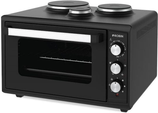 Robin Ηλεκτρικό Φουρνάκι 50lt με 3 Εστίες