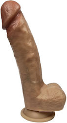 SilexD Ρεαλιστικό Dildo με Όρχεις Flesh