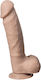 SilexD Dildo realist cu Scrotum Flesh 23cm