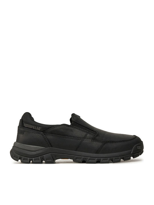 Leder Herren Freizeitschuhe Anatomisch Schwarz