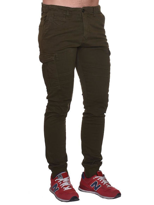 Red Spot Trousers Haki